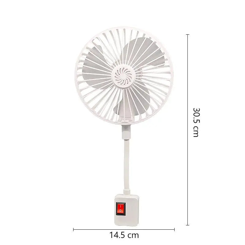 Portable Home Bedroom Fan with Space for Aromatherapy Tablets, 360-Degree Rotation, Flexible Gooseneck Plug, Energy-Saving Desktop Fan, Suitable for Kitchen, Bathroom, Dormitory, and Office — the Perfect Gift for Summer.