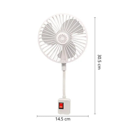 Portable Home Bedroom Fan with Space for Aromatherapy Tablets, 360-Degree Rotation, Flexible Gooseneck Plug, Energy-Saving Desktop Fan, Suitable for Kitchen, Bathroom, Dormitory, and Office — the Perfect Gift for Summer.