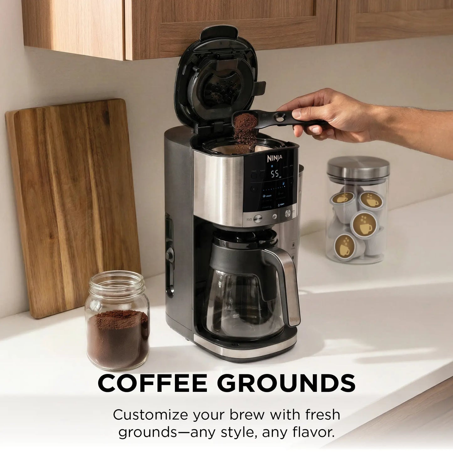 Ninja Dualbrew Coffee Grounds & Pods - GP161