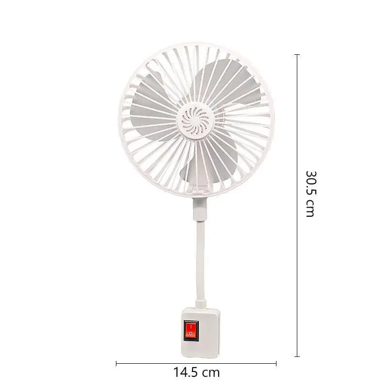 Portable Home Bedroom Fan with Space for Aromatherapy Tablets, 360-Degree Rotation, Flexible Gooseneck Plug, Energy-Saving Desktop Fan, Suitable for Kitchen, Bathroom, Dormitory, and Office — the Perfect Gift for Summer.